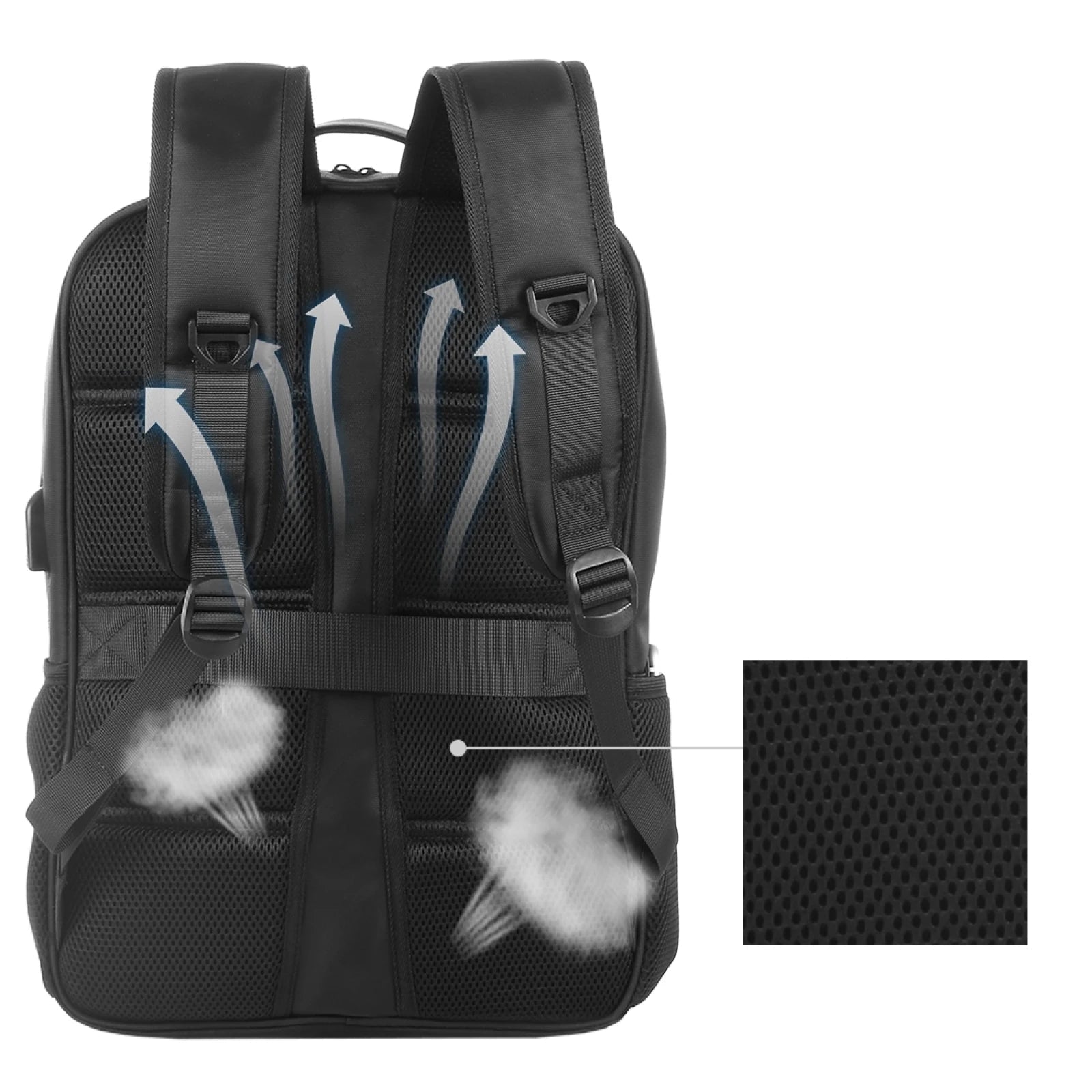 Solar Charging Backpack – 14W Solar Panel