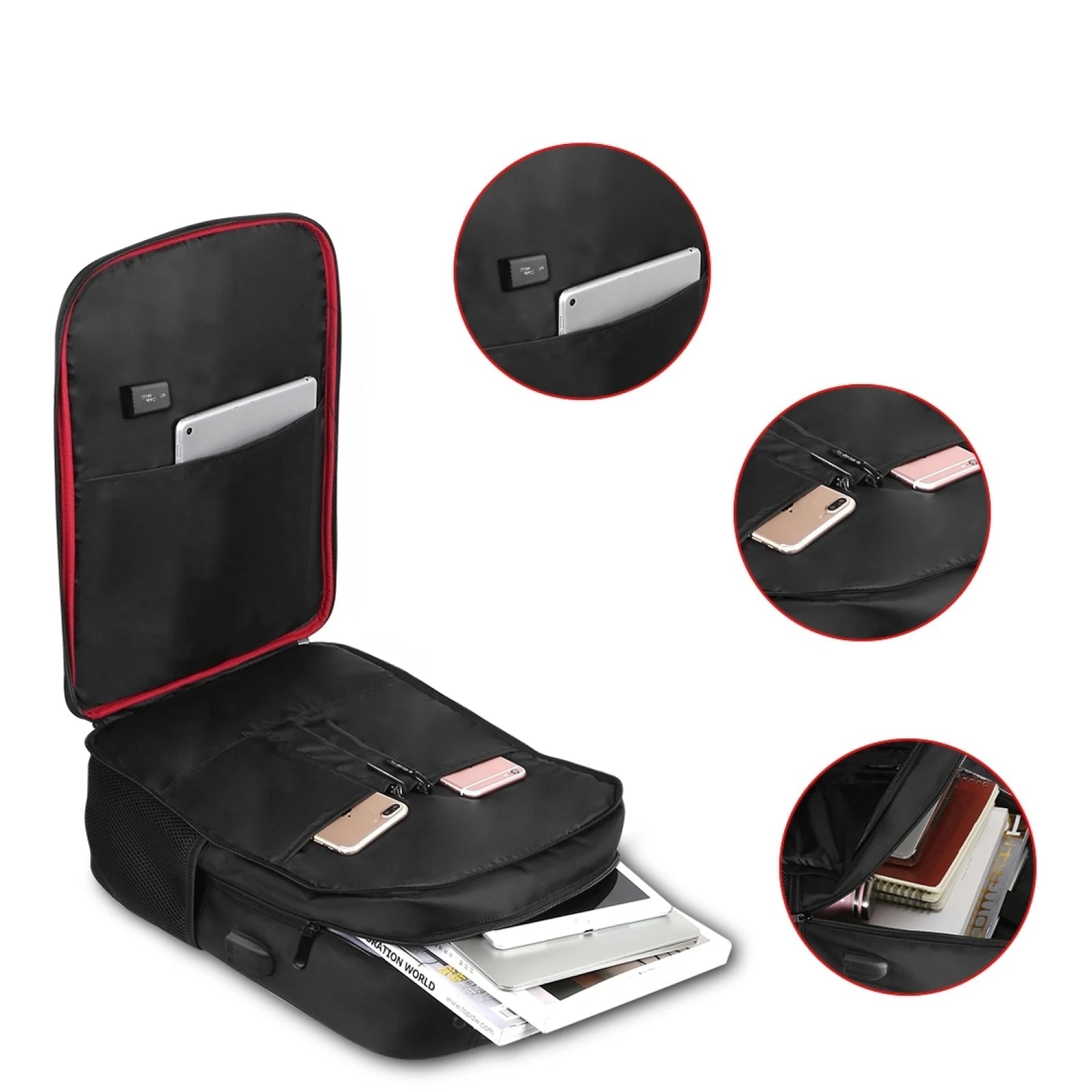 Solar Charging Backpack – 14W Solar Panel